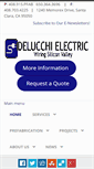 Mobile Screenshot of delucchielectric.com
